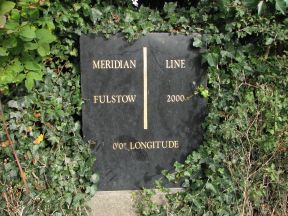 Greenwich Meridian Marker; England; Lincolnshire; Fulstow